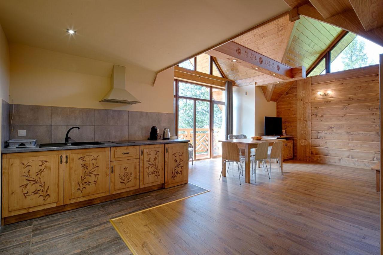 Tatrzanskie Echo Domki Regionalne Z Dwoma Lazienkami, Placem Zabaw I Przepieknym Widokiem Na Tatry Villa Zakopane Exterior foto