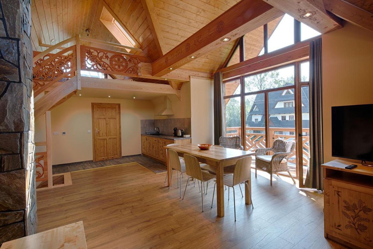 Tatrzanskie Echo Domki Regionalne Z Dwoma Lazienkami, Placem Zabaw I Przepieknym Widokiem Na Tatry Villa Zakopane Exterior foto