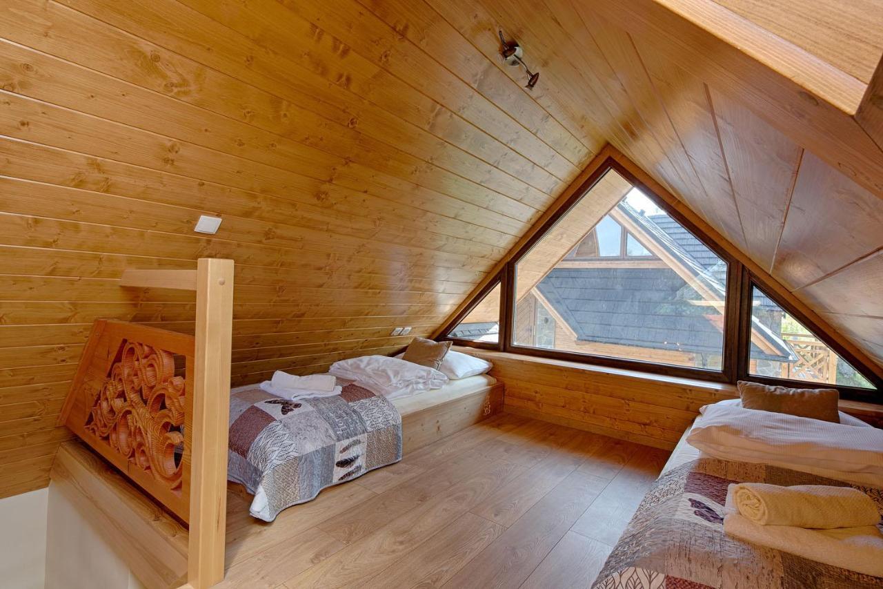 Tatrzanskie Echo Domki Regionalne Z Dwoma Lazienkami, Placem Zabaw I Przepieknym Widokiem Na Tatry Villa Zakopane Exterior foto