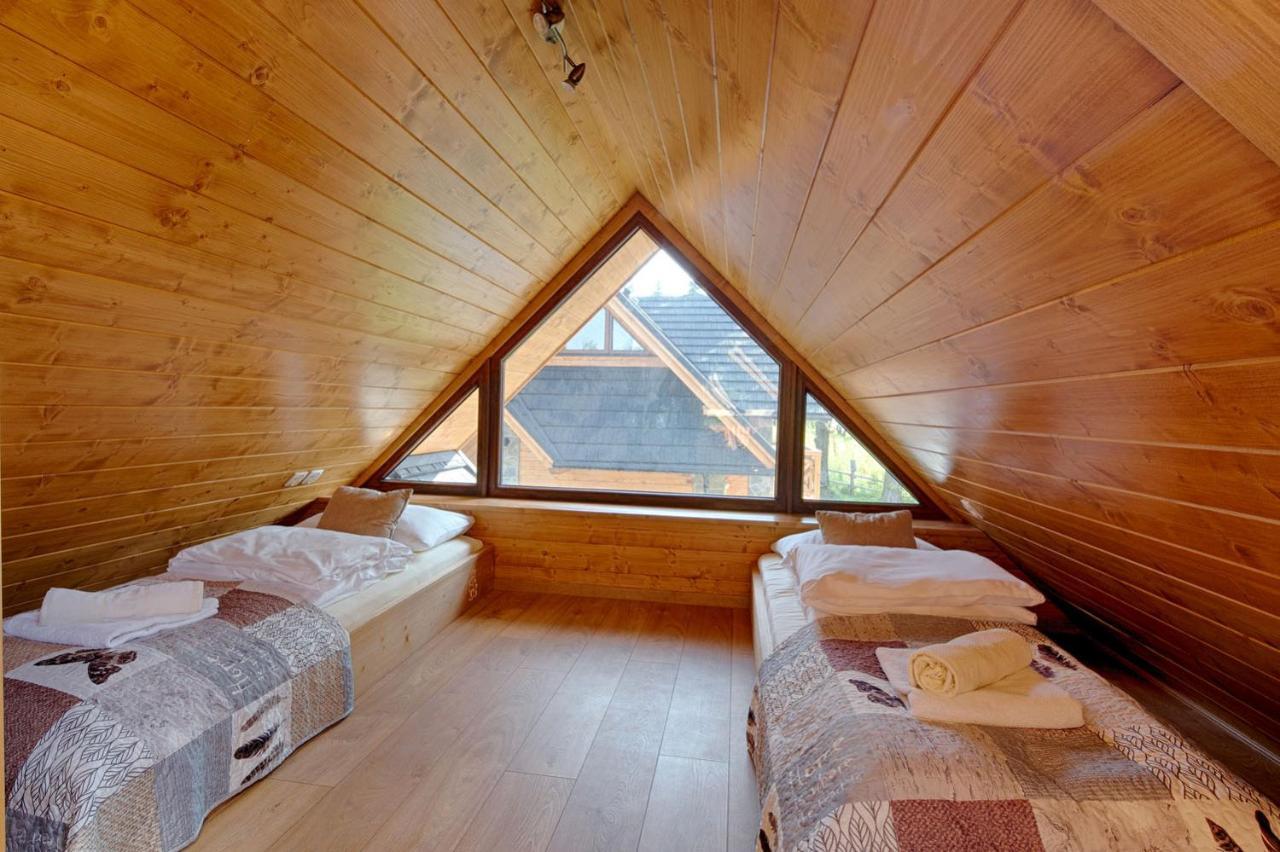 Tatrzanskie Echo Domki Regionalne Z Dwoma Lazienkami, Placem Zabaw I Przepieknym Widokiem Na Tatry Villa Zakopane Exterior foto