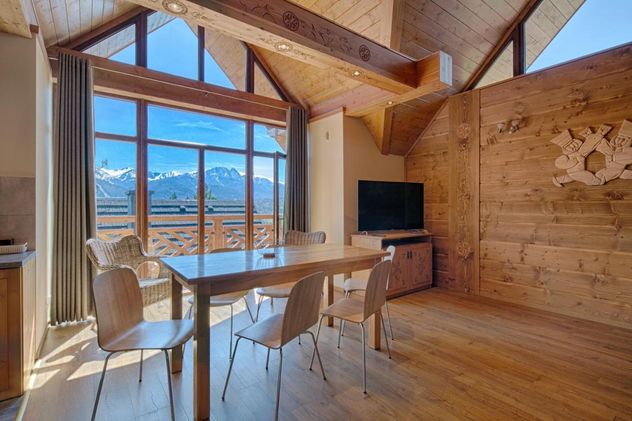 Tatrzanskie Echo Domki Regionalne Z Dwoma Lazienkami, Placem Zabaw I Przepieknym Widokiem Na Tatry Villa Zakopane Exterior foto