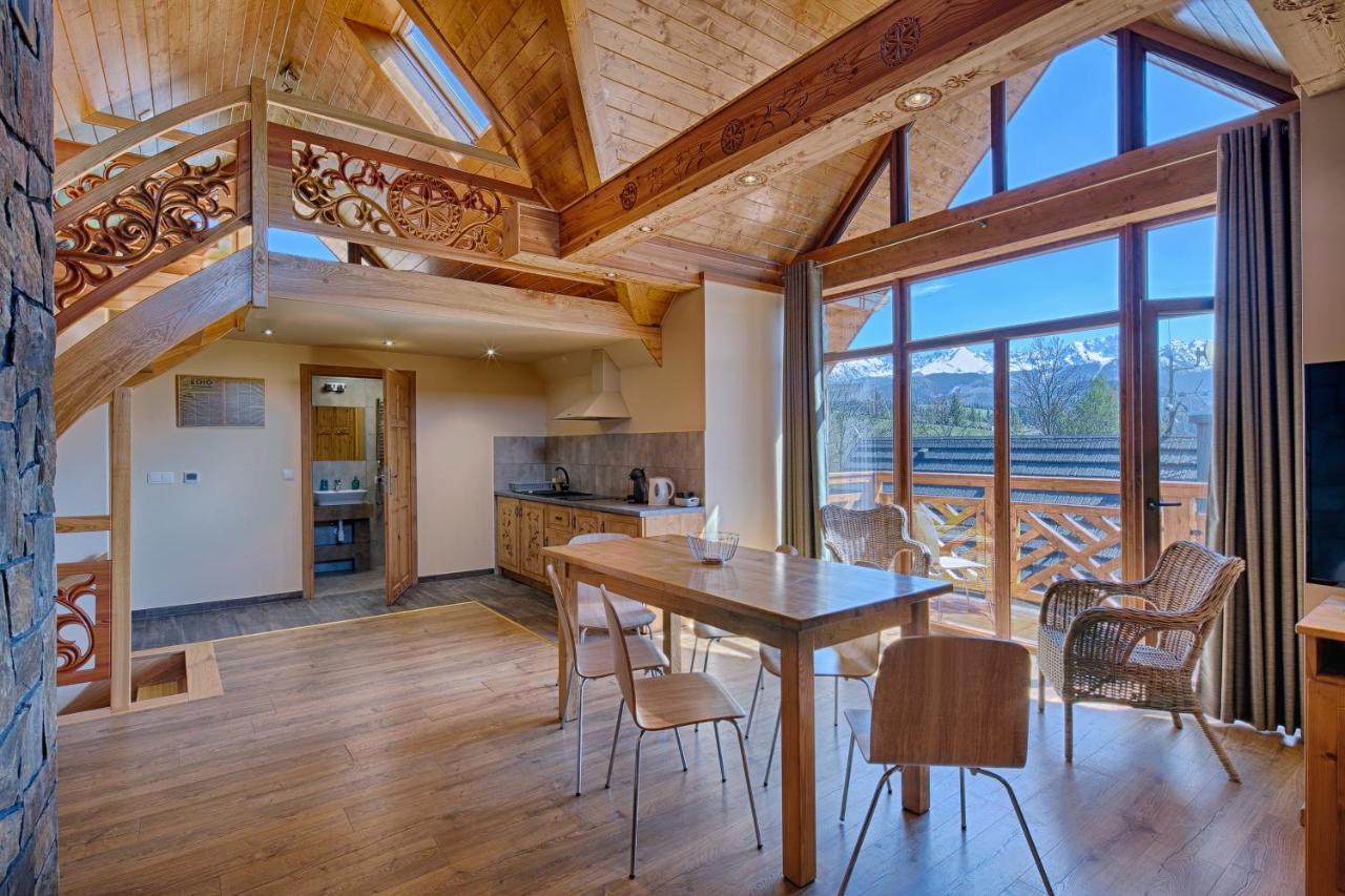 Tatrzanskie Echo Domki Regionalne Z Dwoma Lazienkami, Placem Zabaw I Przepieknym Widokiem Na Tatry Villa Zakopane Exterior foto